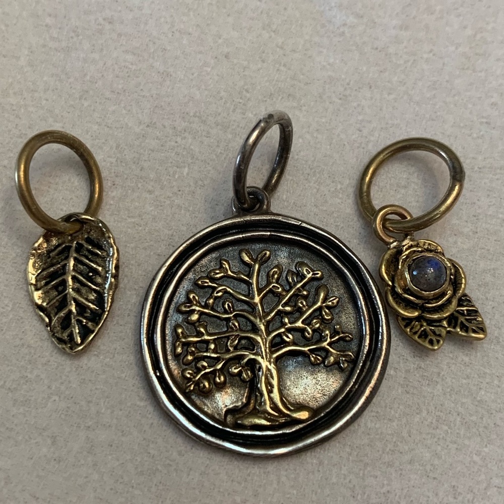 Waxing Poetic Nature/Tree of Life Charm Set 3